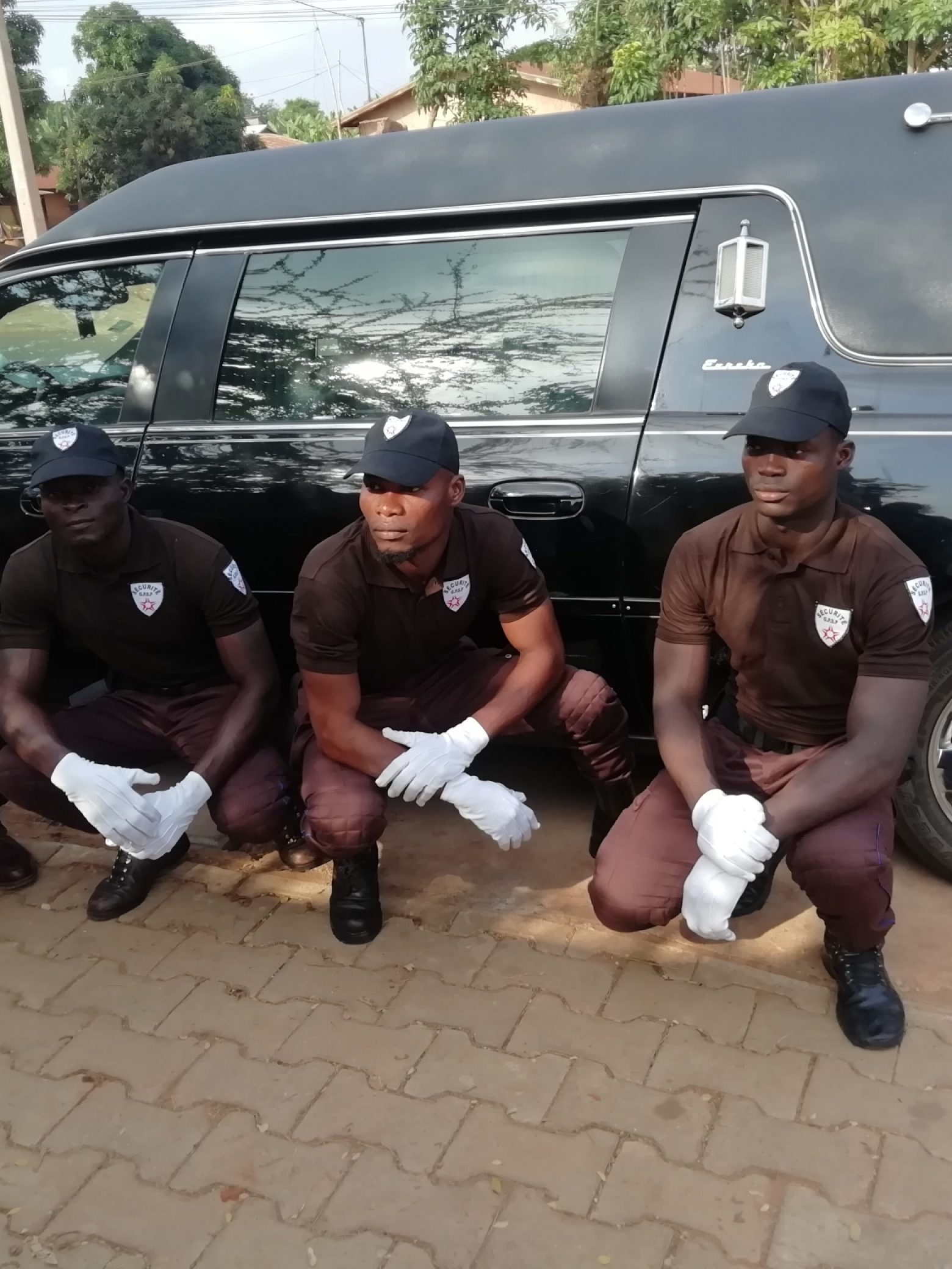 Équipe de sécurité professionnelle